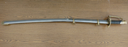 French Import Civil War Union Officer's Sword W/ Scabbard