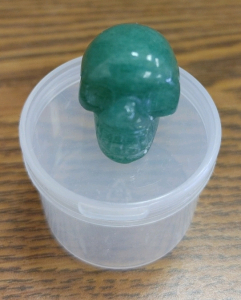 Green Adventurine Crystal Skull