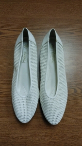 Womens Basic Editions Dress White Shoes