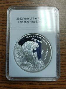 2022 Year Of The Tiger Silver Coin