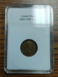 Scarce 1909 VDB US One Cent Penny