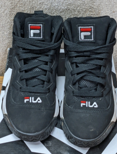 Boy's Size 6 Fila High Tops