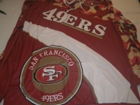 NFL 49er's Hooded Long Sleeve Size XL New