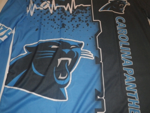 NFL Carolina Panthers Long Sleeve Shirt Size L New