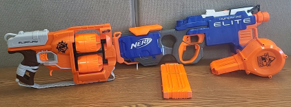 Set of (2) Nerf Guns