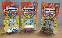 (3) Collectable Matchbox Across America Cars