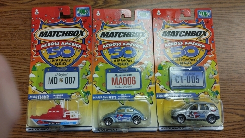 (3) Collectible Match Box