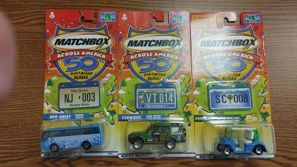 Collectible Matchbox Across America Cars