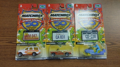 Collectible Matchbox Across America Cars