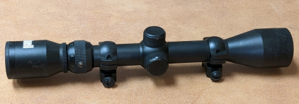 Bushnell 3-9x40 Rifle Scope w/Mounting Brackets