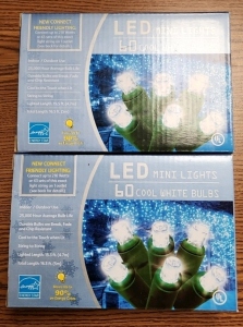 (2) Boxes Of LED Christmas Lights