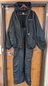 Carhartt Coat w/Athletic Works Snow Pants