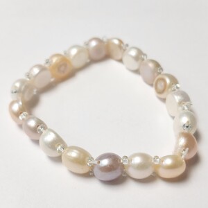 Fresh Water Pearl Flexible Bracelet