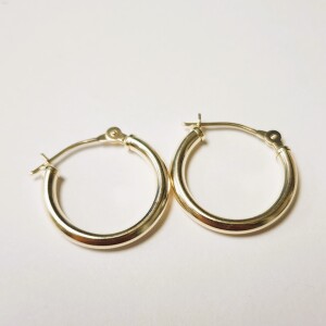 $540 14K Small Hoop Earrings