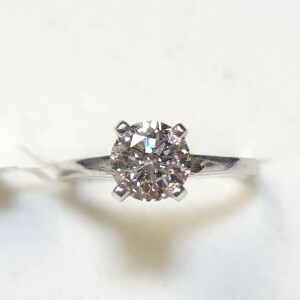 $5590 14K Lab Grown Diamond (1.1Ct,Vs,F) Ring