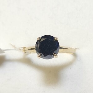 $2300 10K Black Diamond(2.1ct) Ring