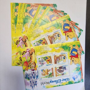 $18 Pack Of 40 Walt Disney Mint Condition Stamps