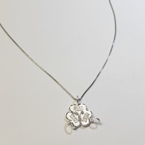 $60 Silver 3 Seperable Pendant With 18" Necklace
