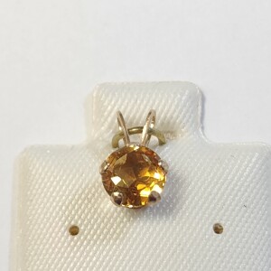 $200 14K Citrine(0.78ct) Pendant