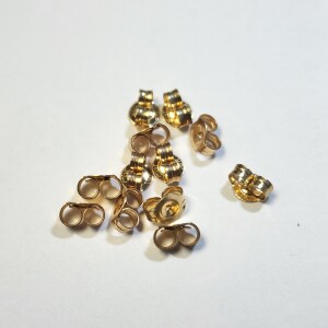$200 10K Pack Of 12 Pieces 0.72G Earring Backs