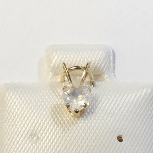 $160 14K Moonstone(0.23ct) Pendant