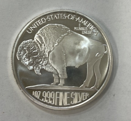 One Ounce Fine Silver Liberty Coin