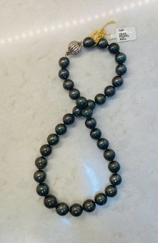 $10,500 Value - Cultured Tahitian Pearl Necklace