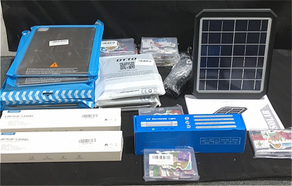 (1) Solar Panel For Arlo Pro (1) Uv Germicidal Light (2) Andate Laptop Stands (8) Dadanism IPad Pro 11 Cases (2) Ditto Leather Case For Fire Hd 7 Tablet (9) PacjsvOf (48) Animal Crossing Game Cards