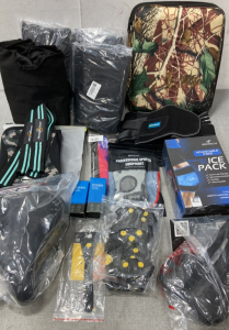 Knee Braces, Back Brace, Fitness Gloves, Ice Pack And Other Sports Accessories