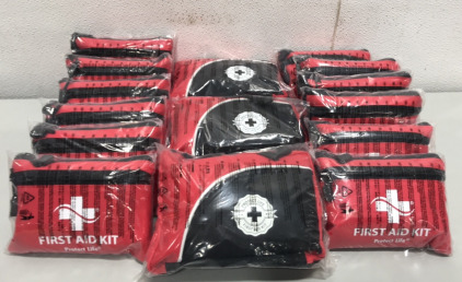 (3) First Aid Kits Medium, (10) First Aid Kits Small