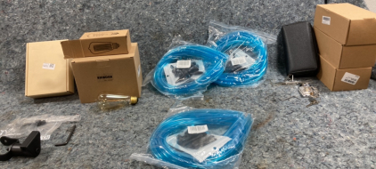 (6) Huibona Lights, (3) Tree Tapping Kits, (3) Lock Picking Kits, and more
