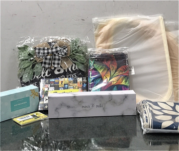 (1) Welcome Dog Sign, (1) Tapestry, (1) Air Freshener, and More