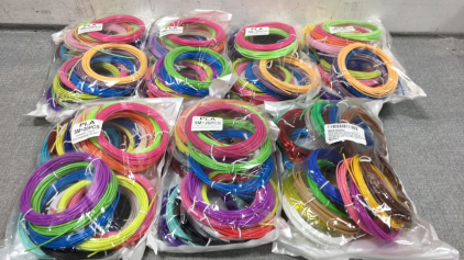 (7) Pack of 20 Rolls of 3D Printer Filament