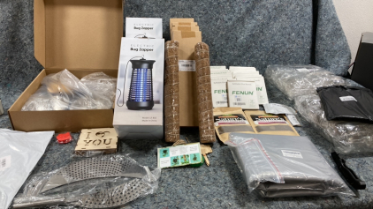 (2) Bug zappers-(5) Whonline 2pcs 17inch-(17) fenun glue boredes and more