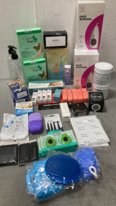 Hair Removal Kits, Sonic Whitening Electric Toothbrush, Eye Gell, Eye Pads And More