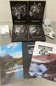 Inspirational Pictures And LED Desk Lamp