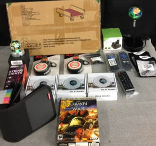 CO and Smoke Detectors - CD Case - String lights - Dragon Holigragm - Device Conrtollers