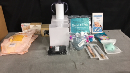 All About The Baby - Shower Hat - Sippy Cup - Socks - Teething supplies and different applications