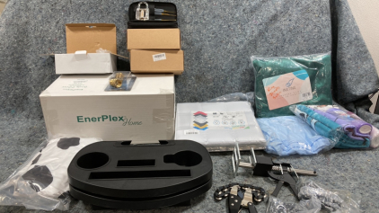 Enerplex Pillow Pipe Cutter-(2) Lock Cutting Kits-Clamp And More