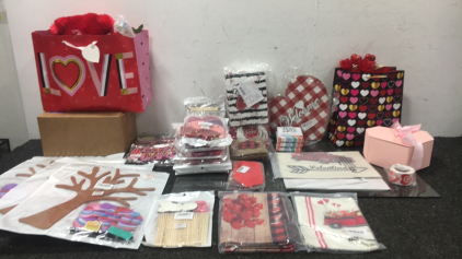 Valentines Cards and Gifts, Table Mats, Gift Bags