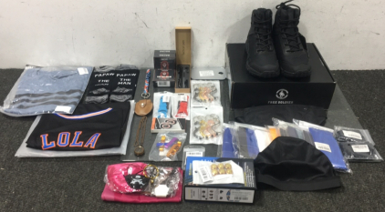 Free Soldier Boots - Back Shaving Kit - Tattoo Balm - A Compass - Iwatch Protective covers