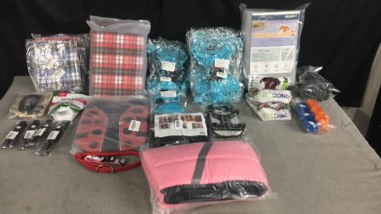Dog Cage Liners - Dog Harnesses - Dog Collars - Dog Doors - Treats - Rear Seat Cover