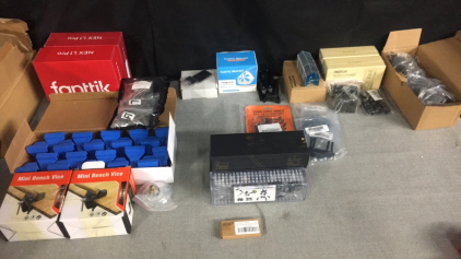 Lego Toys, Screw Driver Guns, Multi Tool, Tile Spacers, Laser Distance Meter