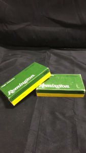 (2) Boxes Of (20) Remington High Velocity .308 Win. Core-Lokt Bullets Ammunition