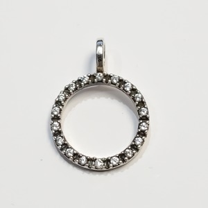 Silver CZ Pendant