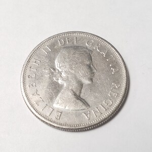 $160 Silver Canadian 50 Cents Coin