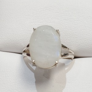 $100 Silver Moonstone Ring