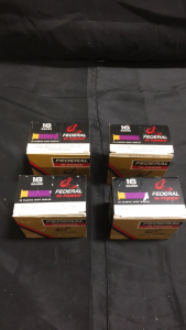 (4) Boxes Of (25) Federal Hi-Power 16GA Shotgun Shells