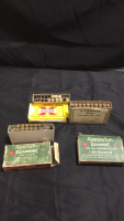 (11) Remington Kleenbore 300 Savage Bullets (19) 30-06 Bullets (8) Western Super X 30-30 Win Bullets (1) Remington Kleen Bore 30-06 Vintage box-Box only