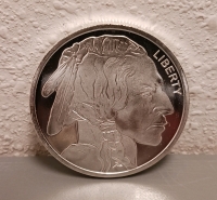 1 Ounce Round .999 Fine Silver Round